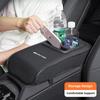 JBCR1 Car Armrest Mat Center Console Protection Cushion With 2 Cup Holder For Mercedes Benz AMG W205 W204 W206 W213 W212 W211 W222 W22