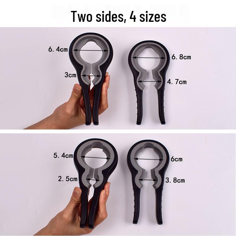 4-in-1 Thickened Handle Multifunctional Jar, Lid, Twist, and Screw Cap Opener