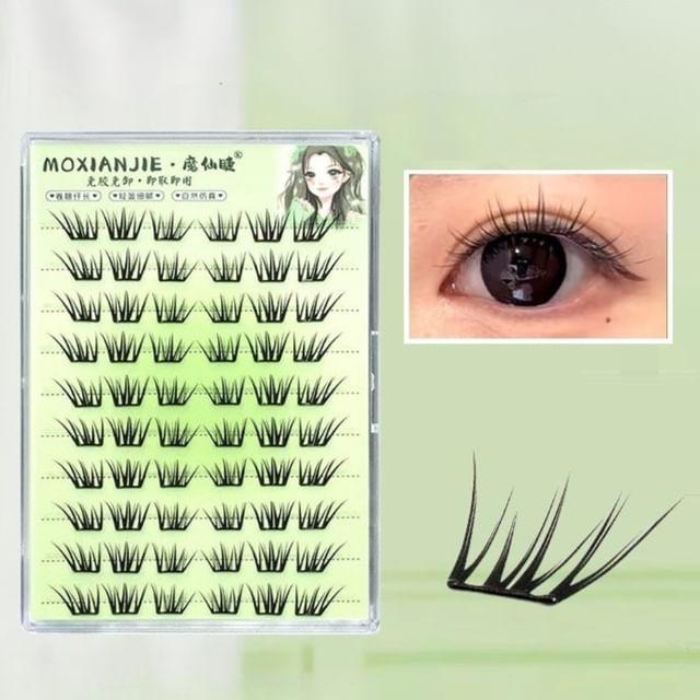 LuxeFlutter - Natural Glue-free Multipack False Eyelashes
