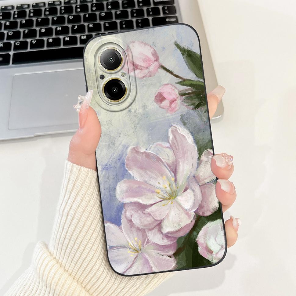 For Realme C67 4G Casing Popular Painted Cover Soft Silicone Phone Case For Realme 12 Lite 12Lite C 67 C67 4G RMX3890 Back Cover