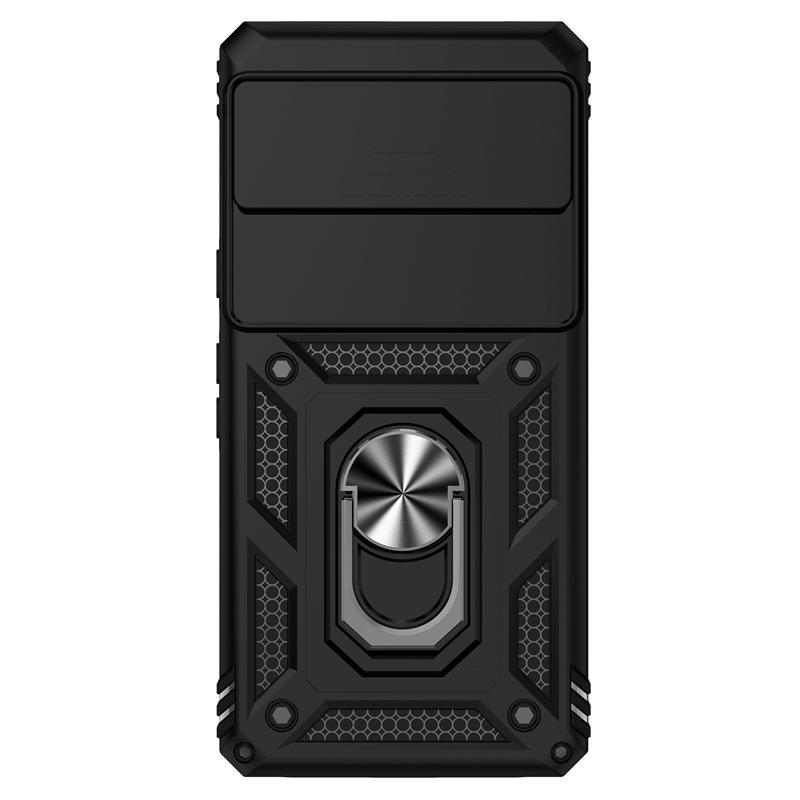 Suitable for Google 10Pro Sergeant Ring Push Window Phone Case Google Pixel 9 8 Magnetic Drop Protection Case
