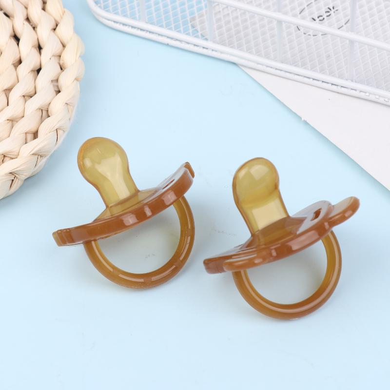 Silicone Pacifier Baby Pacifier Nipple Newborn Dummy Infant Round Nipple Soother Pacifier Teething Toys With Storage Box