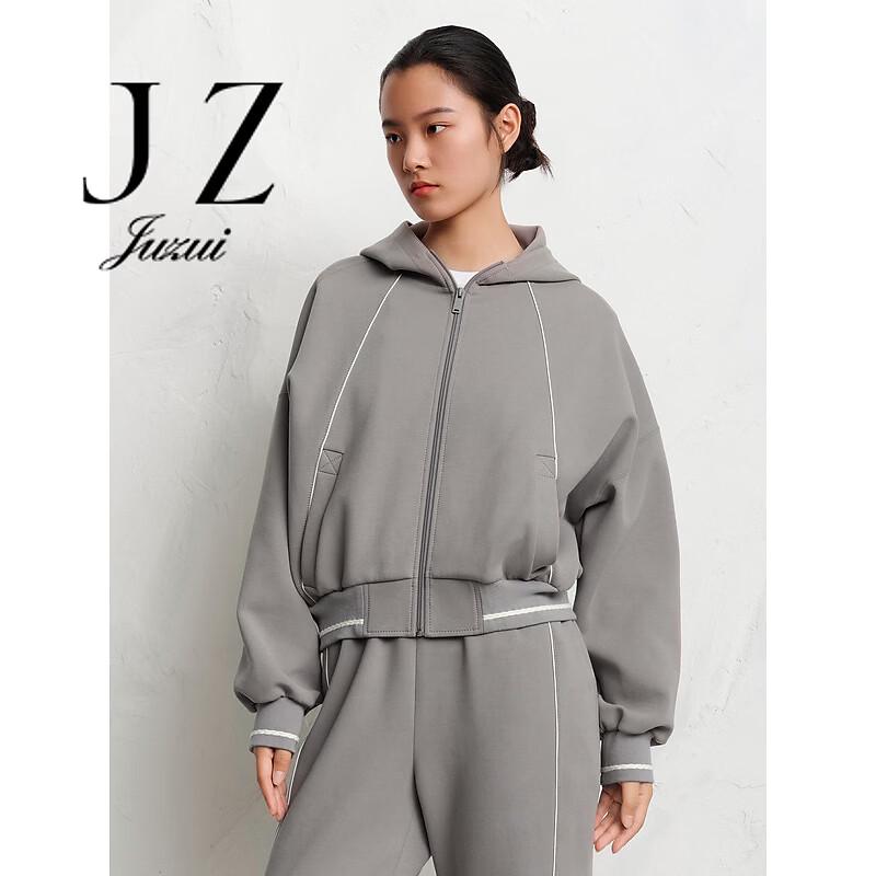 Женская весенняя повседневная куртка с капюшоном JUZUI XL