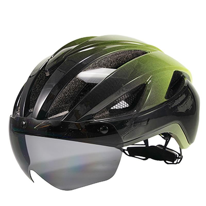 Cycling Helmet Mountain Road Bikes With Magnetic Visor Lightweight Semi-Shell Design Adults