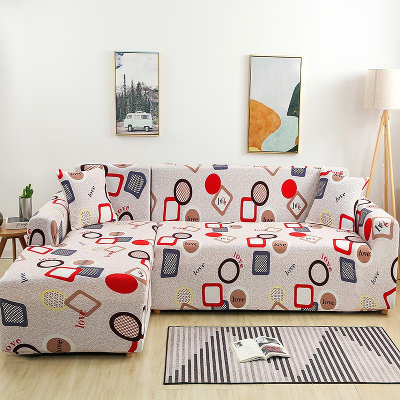 Elastic All-Inclusive Non-Slip Sofa Cover Sofa Slipcover Solid Color