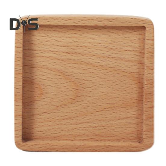 

Подставка для чашек, нескользящая универсальная деревянная подставка для напитков, кофе, кухонные принадлежности