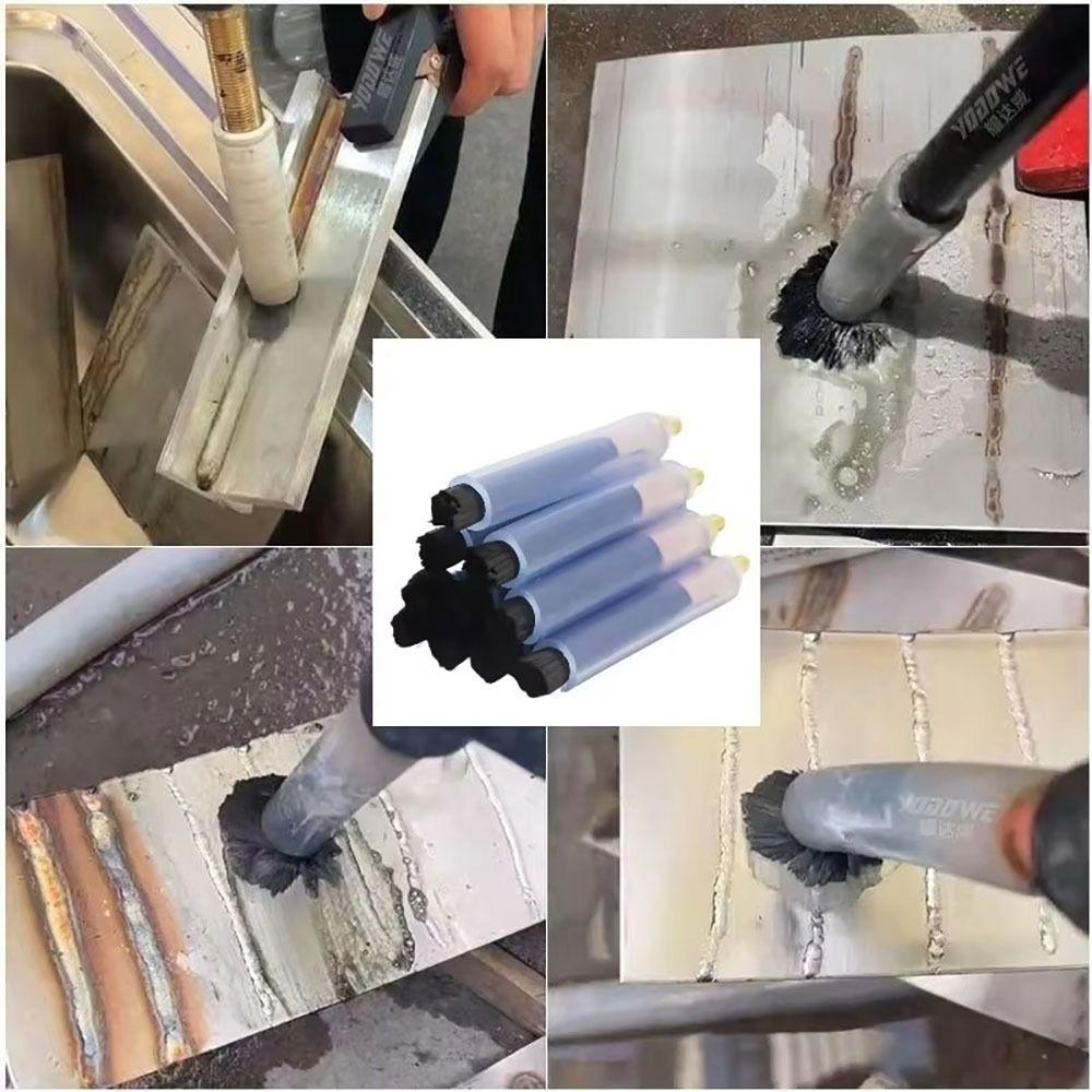 1Pcs Copper Head Weld Seam Pickling Brush TIG Weld Cleaning Tool For Stainless Steel Weld Cleaning