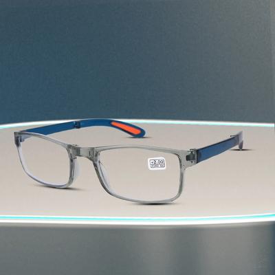 Classical Reading Glasses for Men Folding Anti Blue Light Flexible Comfortable Wearing Convenient Carry Eyewear