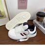 Hong Kong style niche design sense bread shoes women ins tide 2025 autumn new student versatile couple casual board shoes