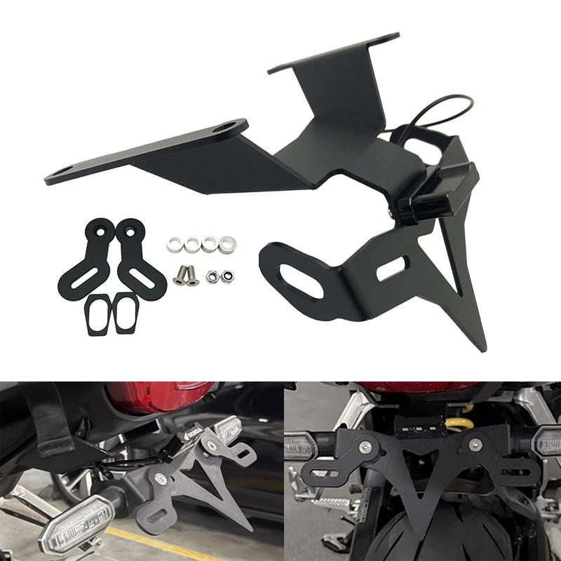 For Honda CB650R CBR650R CB CBR 650R 2019 2020 Motorcycle License Plate Holder Tail Light Bracket Tidy Fender Eliminator