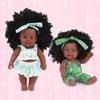 12in African American for Doll for Baby Girls Boys with Black Skin that Looks Re