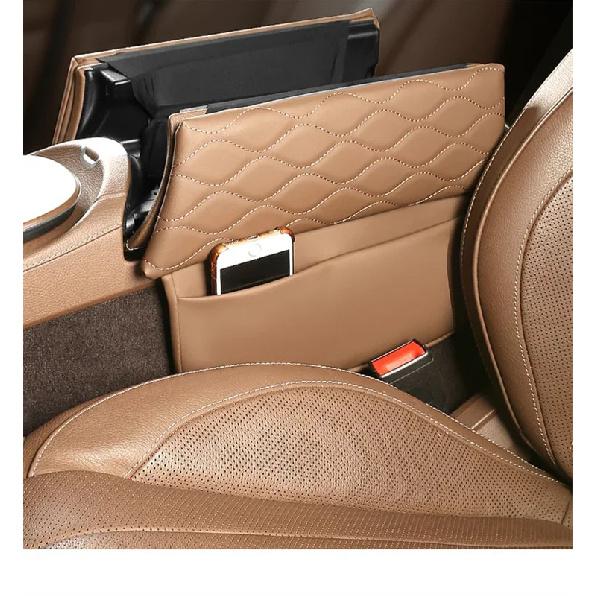 Center Console Armrest Box Cover Pad For Mercedes Benz E Class 2017- W213 CLS 2018- Leather Anti-Scratch Armrest Cushion