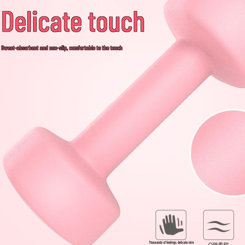 TLXT Women's Rubberized Dumbbells