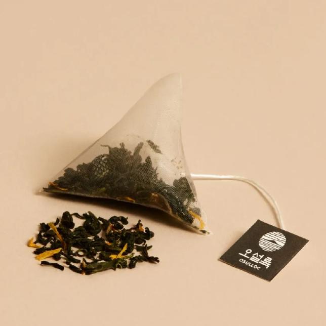Osulloc Woojatdam mit Mandarinenblütenaroma – 3 einzeln verpackte Teebeutel