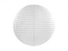 Round Paper Lantern 25 Cm White 1 Pc.