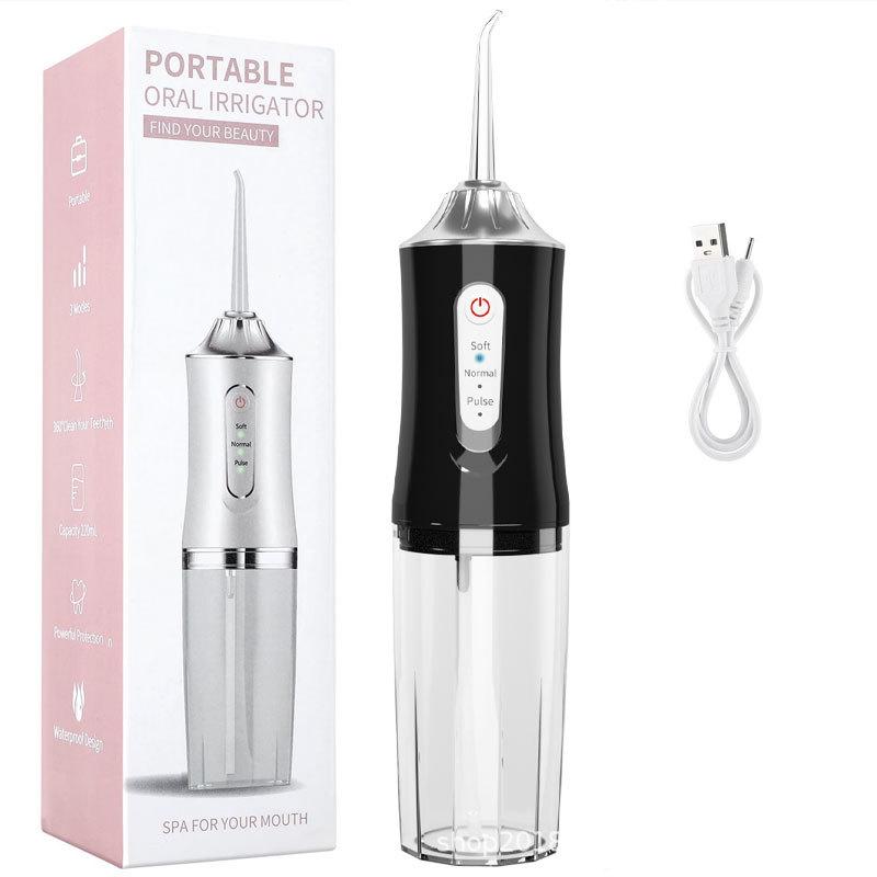 Přenosný elektrický ústní irigátor a ústní sprcha pro domácí použití, odstraňování zubního kamene a čištění zubů