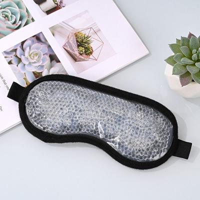 PVC Gel Ögonmask Återanvändbar Pärlor Gel Sömnmask Avkoppling Kylande Sömnmask Kompress Svullna Ögon