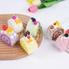 Anxiety Relief Fruit Cake Roll Squeezed Toy Super Soft Slow Rebound Fidget Toy  for Kids Adults