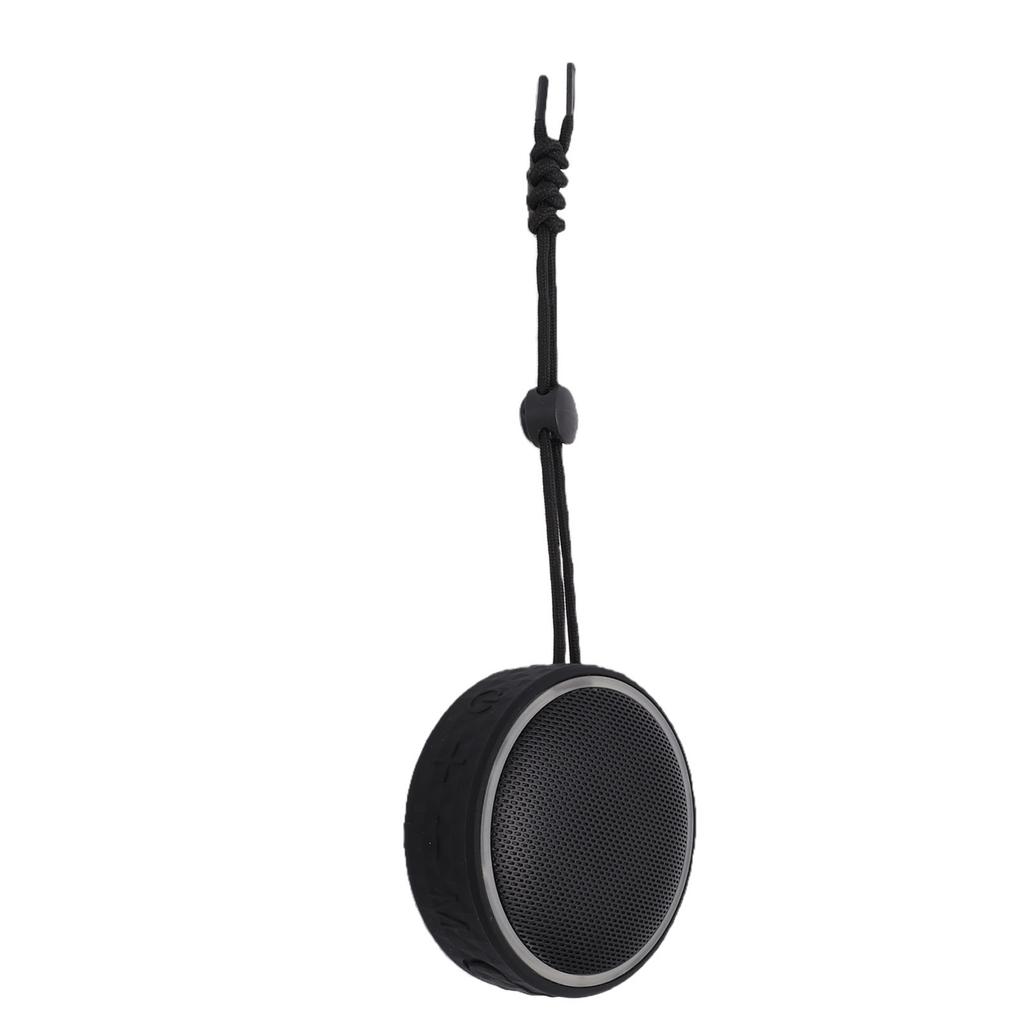 Bluetooth Duschlautsprecher Tragbar True Wireless Stereo Lautsprecher mit Saugnapf und Lanyard RGB Beleuchtung IPX6 Wasser