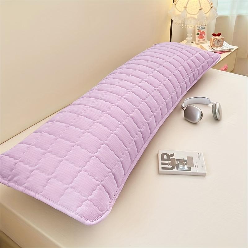 

1 шт. Мягкая стеганая длинная наволочка 18,9*70,87 дюйма - Ультрамягкая - Дружелюбная ткань, Гладкая и дышащая, Идеально подходит для спальни или офисного сна (Без наполнителя) 48cm*180cm