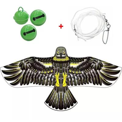 Emulation Flying Hawk Kite Bird Scarer Drive Bird Kite Vogelabwehrmittel für den Garten