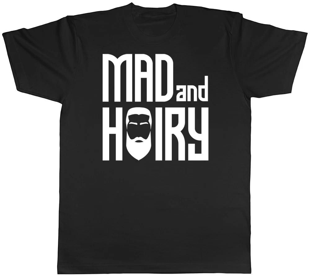 Mad and Hairy Mens T-Shirt M