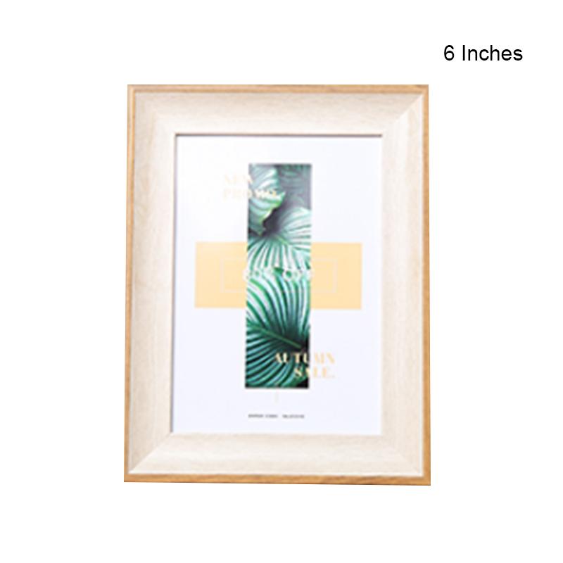 Ramă Foto Nordică de Birou Minimalistă Ramă Foto Acasă Simplă Ramă Foto Poate Fi Agățată pe Perete 5-10 Inch Decor de Birou