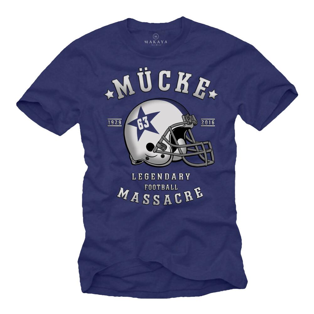 

26 Mens Blue Mosquito 63 Football Helmet Spencer Jersey T-Shirt Large Sizes S-XXXXXL- Unisex T-Shirt XXXXL