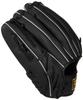 ZETT Luva Litex para Baseball e Softbol Preta BSGB3900L, para Arremessador Destro, (1900),