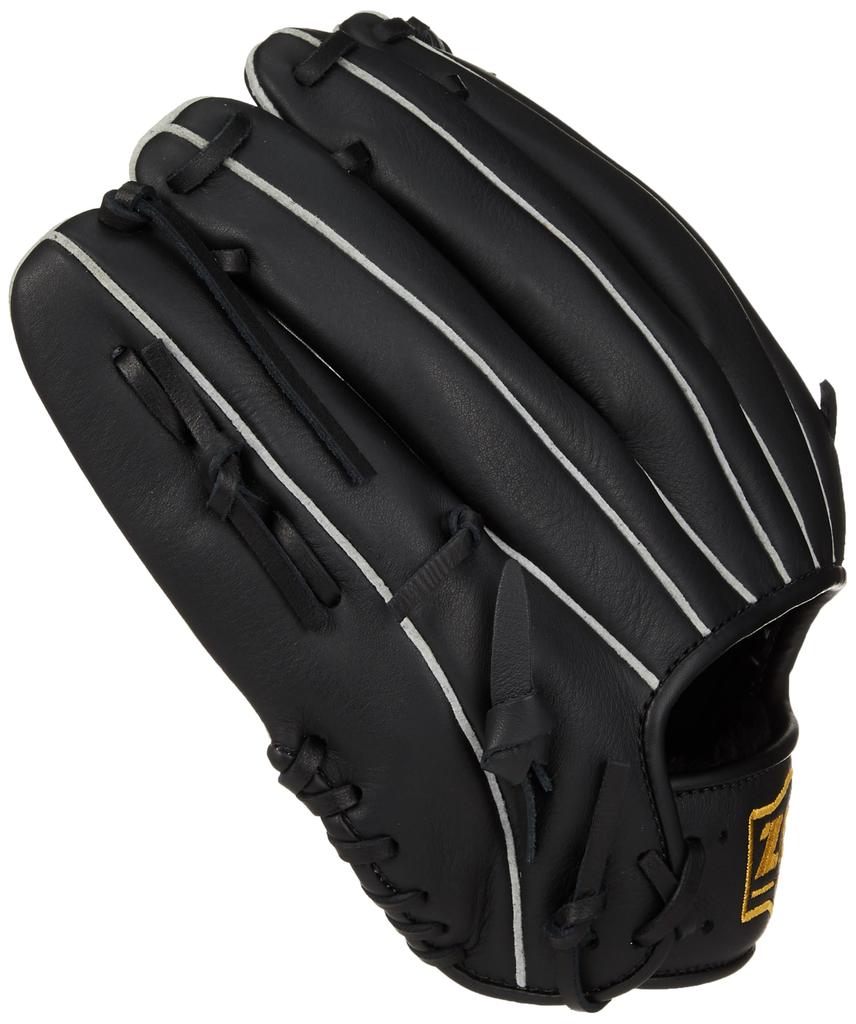 ZETT Luva Litex para Baseball e Softbol Preta BSGB3900L, para Arremessador Destro, (1900),