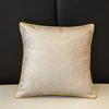 Luxury Shiny Holiday Accessories With Gold Stripe Decoration, Cushion Pillowcase throw pillows  cojines decorativos para sofá