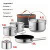 Stainless Steel Camping Cookware Set