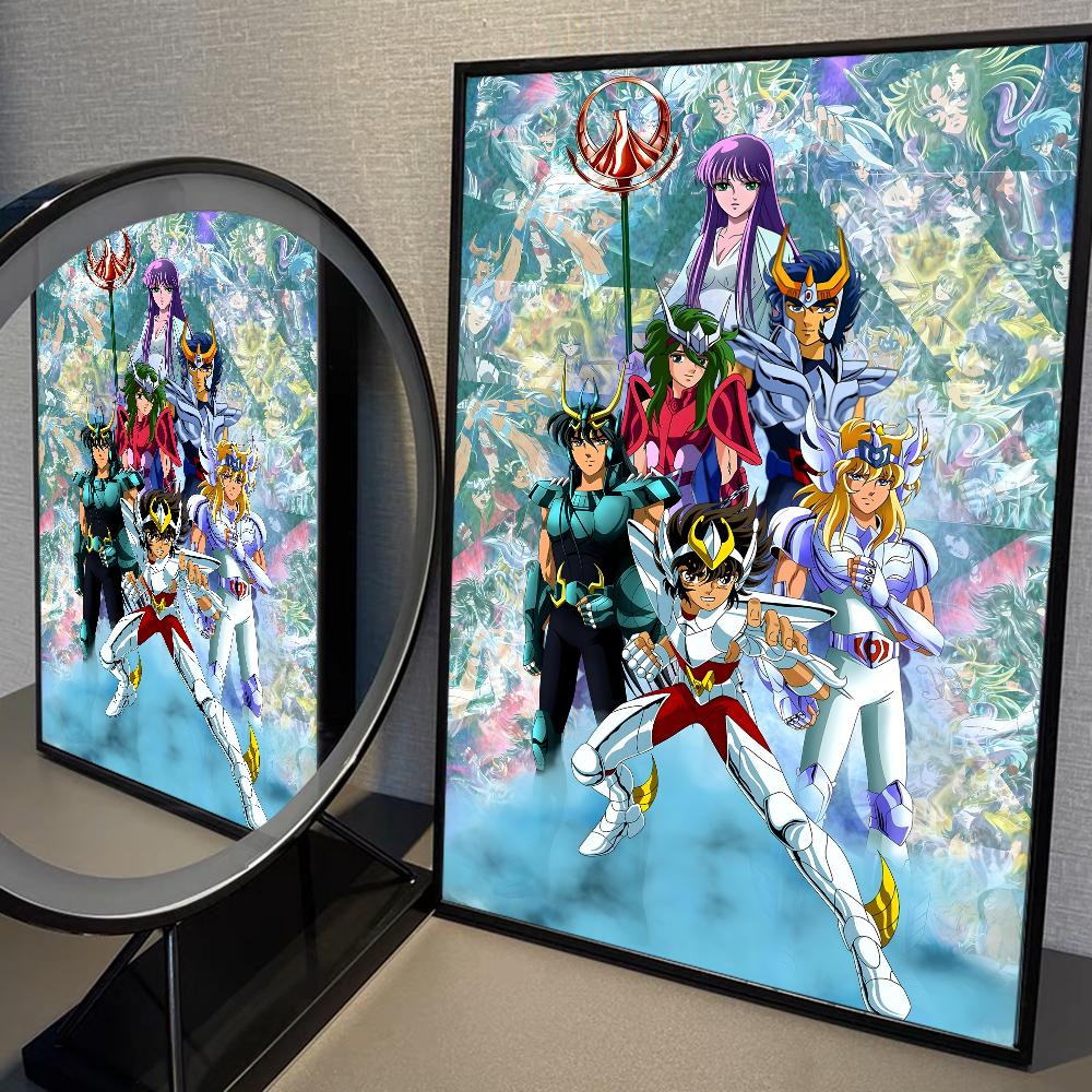 

Saint Seiya Whitepaper Плакат Водонепроницаемая бумажная наклейка Кофейня Бар Эстетическое искусство Настенная живопись 21cm×30cm NoFrame