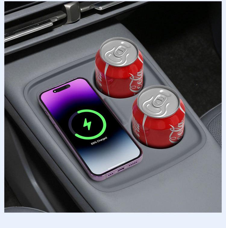 Anti-Slip Silicone Mat for Leapmotor A10 Cup Holder: Modification, Decoration, Cover
