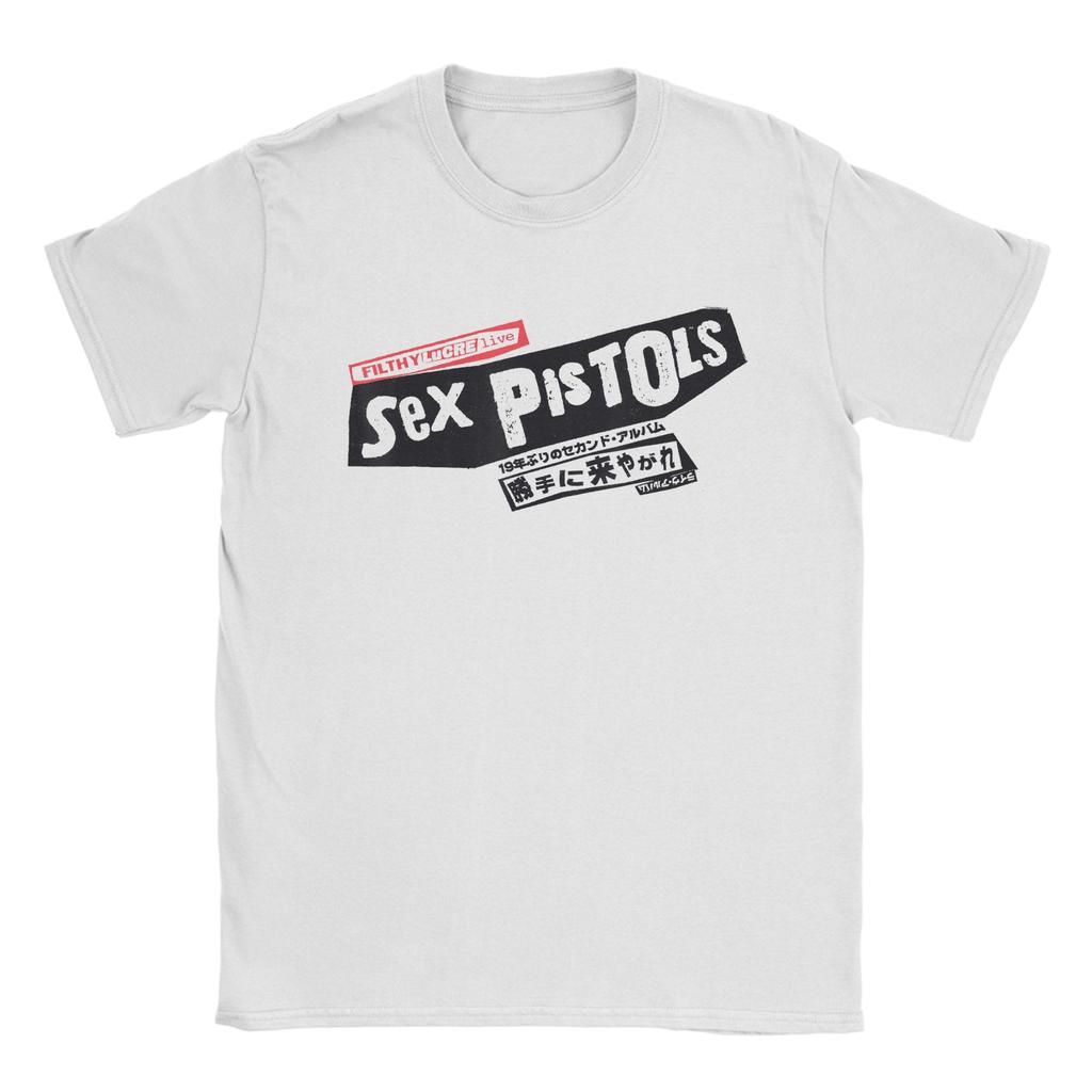 Sex Pistols Official God Save The Queen Red Stamp TShirt Unisex Vintage Round Collar Short Sleeve T Shirts 4XL 5XL Tops
