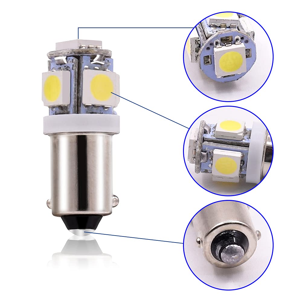 Aoling BA9S LED 12V G14 T8.5 LED Car Dashboard Light