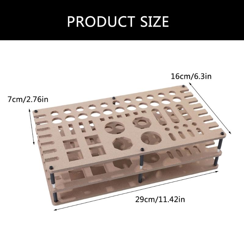 Screwdriver Organizers Multifunctional Tool Holder Screwdriver Storage Rack Tool Stand Shelf Easy To Install for Tool