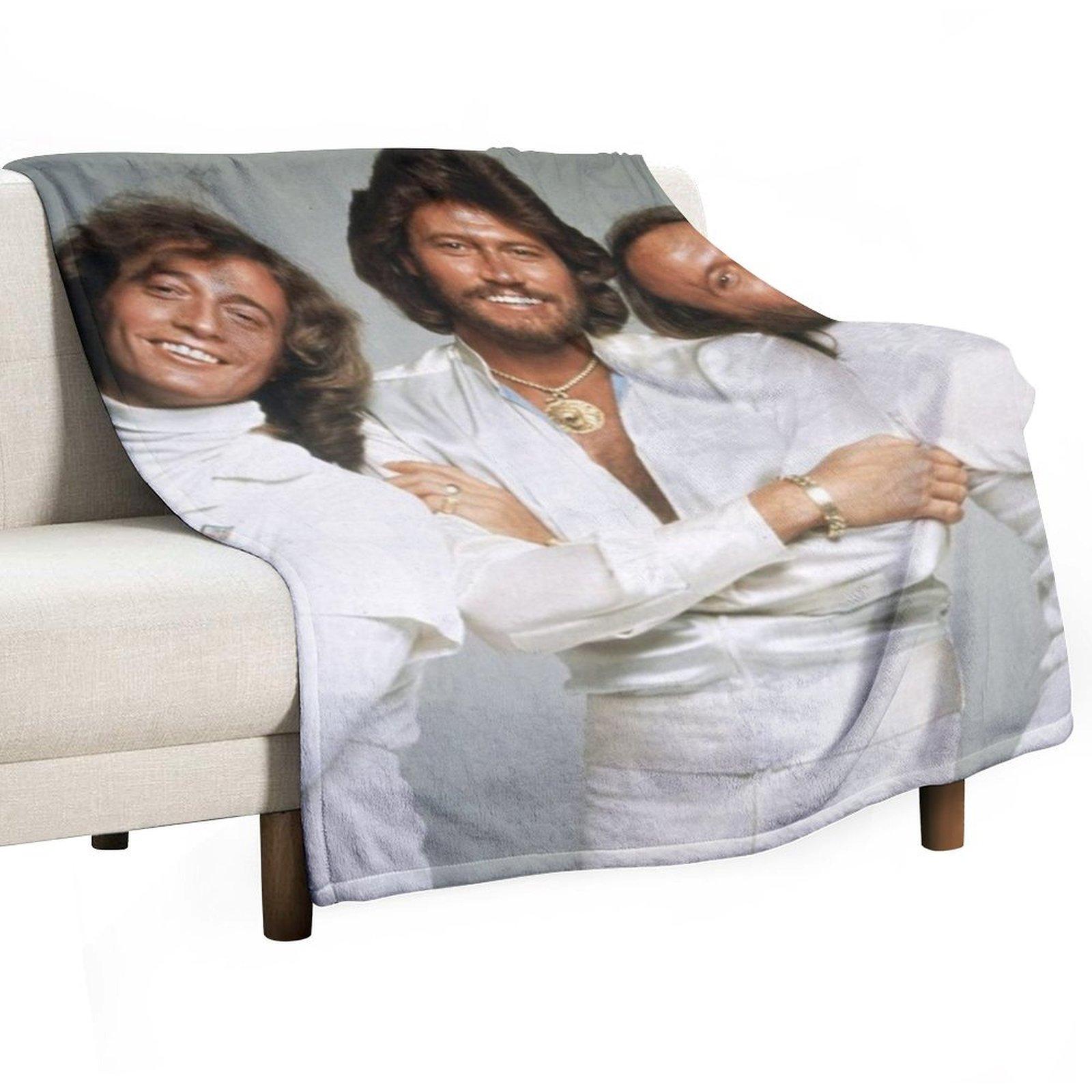 White Gees Throw Blanket Soft Big blankets and throws Thins Sofa Throw Blankets 30x40in