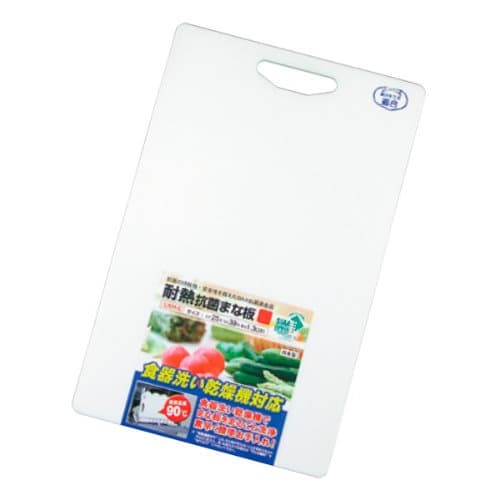 Sanyo Kasei Heat-Resistant Antibacterial Cutting Board, 210 X 300 X H13, LKH-S