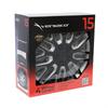 Kołpaki Dakar black / silver 15", 4 szt.
