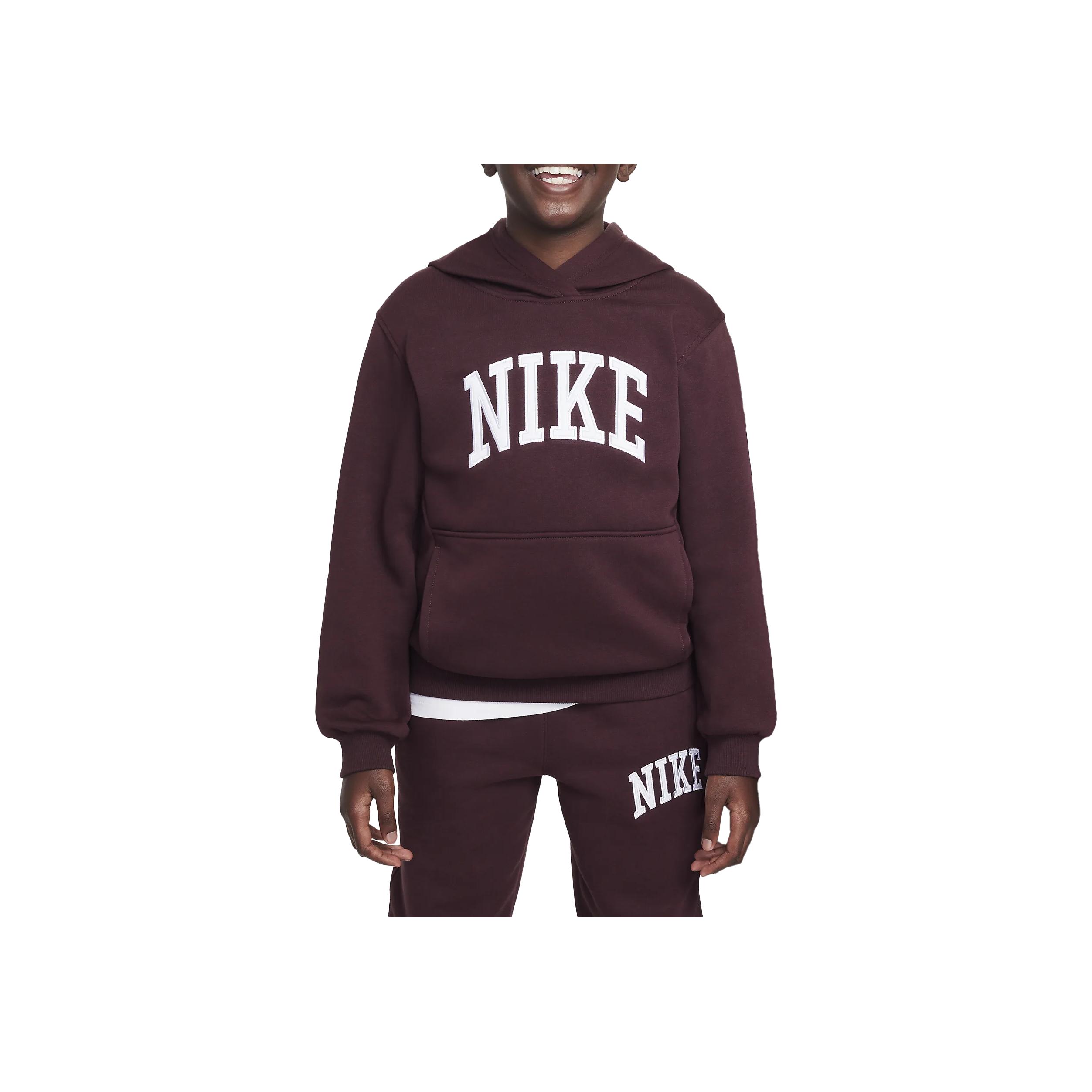 Nike Sportswear Club Big Kids French Terry Hoodie  HJ3156-652 XL