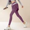 Women's High Waist Yoga Pants Fake Two Piece Quick Dry