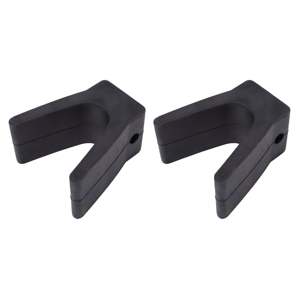 2pcs 2in Boat Trailer Bow Stop Rubber V Span Boat Trailer Bow Stop V Block for Yacht Kayak