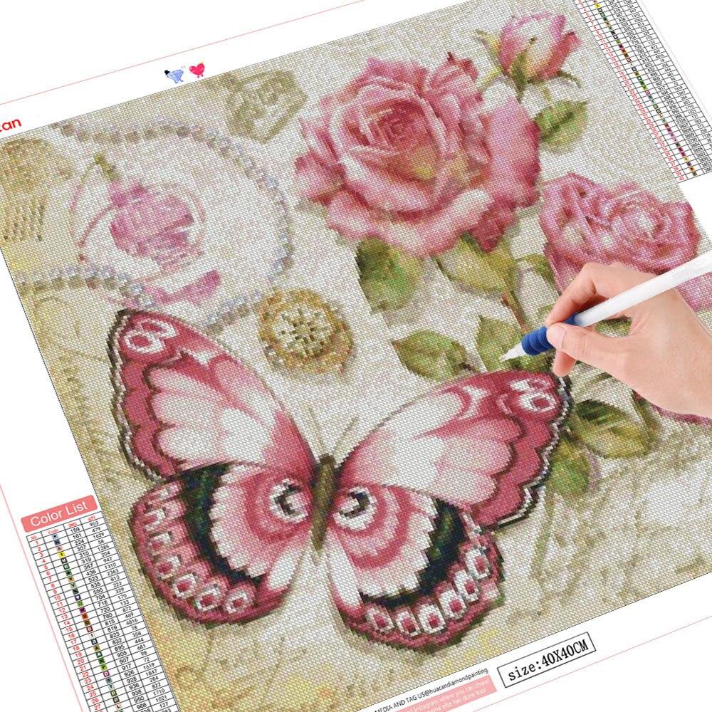 5D DIY Diamant Malerei Vogel Mosaik Tier voller Platz/Runde Diamant Stickerei Blume Handwerk Home Decor