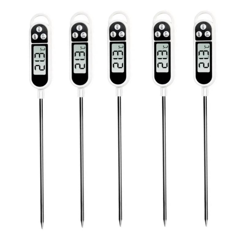 1pcs Food Thermometer  milk temperature cooking food thermometer With LCD Display And Probe Electronic Kitchen Thermomet