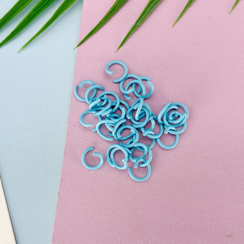 Colored DIY Jump Rings: Painted Handmade Connectors, Beads, Keychains, Ornaments