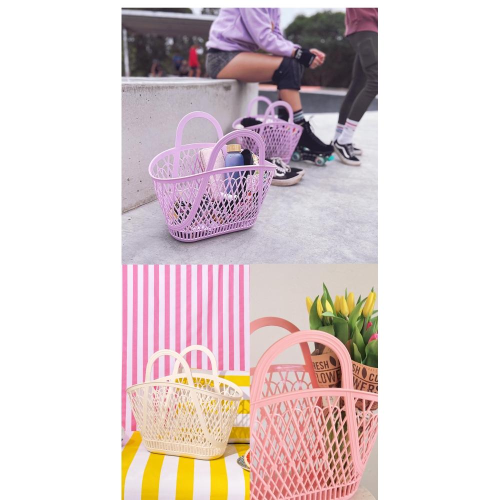 Sun Jelly Betti Berry Pink Tote Bag Sjbbbep
