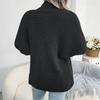 Autumn And Winter Open Stitch Knitted Sweater Cardigan Women Jacket V Neck Casual Cardigans Coat Long Sleeve Knitwears Tops Loose Sweaters 29163