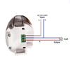 ABS Material For Bathrooms Ceiling Occupancy Detector 360 Degree Sensor Bathrooms Zone 3 Easy Installation Energy Saving