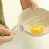 6 Inch Oțel Inoxidabil Rotativ Batător Ou Tel Mixer Spumator Amestecător Unelte